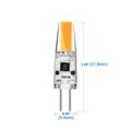 10X G4 3W LED Glühbirne AC/DC12V Warmweiß COB Leuchtmittel Ersatz 20W Halogen Lampe Nicht Dimmbar