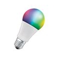 LEDVANCE Smarte LED-Lampe mit Bluetooth Technologie, Sockel E27, Lichtfarbe änderbar(2700-6500K),RGB-Farben änderbar,ersetzt Glü