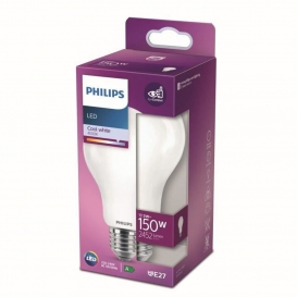 More about Philips LED-Lampe entspricht 150 W E27 Kaltweiß Nicht dimmbar, Glas