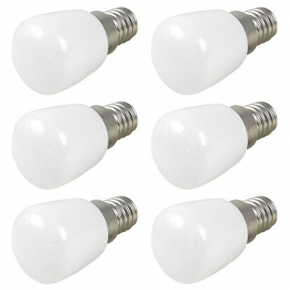 6PCS E14 2W＝15W LED Lampe Glühbirne Licht AC 220-240V Energiesparlampe Lampe