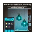 Philips Hue Bluetooth White & Color Ambiance LED E27 Birne - A60 8W 1100lm Doppelpack