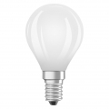 OSRAM Dimmbare Filament LED Lampe mit E14 Sockel, Warmweiss (2700K), Tropfenform, 6.5W, Ersatz für 60W-Glühbirne, matt, LED Retr