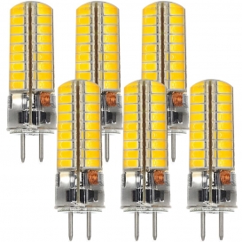 More about 6 Stück GY6.35 6W LED Lampe 72x5730 SMD Kaltweiß 6500K AC/DC 12V Mit Silikon Mantel