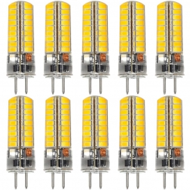 More about 10 Stück GY6.35 6W LED Lampe 72x5730 SMD Kaltweiß 6500K AC/DC 12V Mit Silikon Mantel