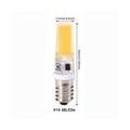 6x E14 LED Glühbirne 3W Weiß COB Mini Dimmbar Birne Leuchtmittel