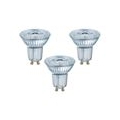 OSRAM LED BASE PAR16 50 (36°) FS Warmweiß SMD Klar GU10 Spot 3er Pack