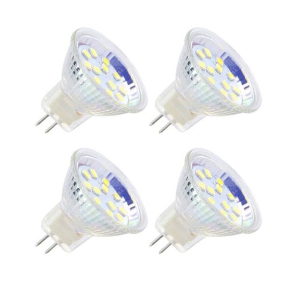 4 Stück 5W LED Lampe GU4 MR11 Lampen Leuchtmittel Glühbirnen Kaltweiß