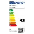 Osram LED Classic A40 Filament Lampe E27 Leuchtmittel 4W＝40W Warmweiß klar