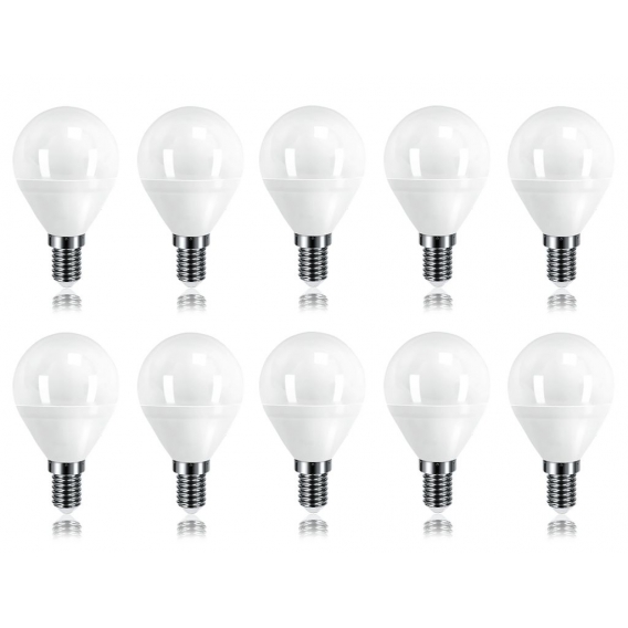 10x LED E14 G45 Birnenform 9W ＝ 75 Watt Leuchtmittel 750lm 200° Warmweiß 3000K