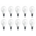 10x LED E14 G45 Birnenform 9W ＝ 75 Watt Leuchtmittel 750lm 200° Warmweiß 3000K