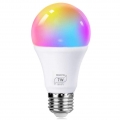 7W E27 Smart WLAN LED Glühbirne Dimmbar RGB Lampe Intelligente Birne Kompatibel mit Alexa und Google Home