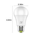 7W E27 Smart WLAN LED Glühbirne Dimmbar RGB Lampe Intelligente Birne Kompatibel mit Alexa und Google Home