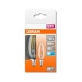 OSRAM LED STAR CLASSIC B 40 BOX Kaltweiß Filament Klar E14 Kerze Doppelpack