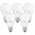 OSRAM LED BASE CLASSIC A 60 FS K Kaltweiß SMD Matt E27 Glühlampe 5er Pack