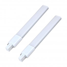 More about 2-er Pack G23 12W ＝ 95W 2 Pin LED PL Licht Aluminium + PC Abdeckung Kaltweiß 1200LM 72X2835 SMD AC 85-265V