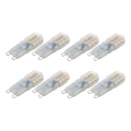 8x G9 LED Glühbirne Kaltweiß AC220V 3W Birne Leuchtmittel SMD2835 Dimmbar