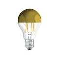 Osram LED Kopfspiegellampe gold Filament Birnenform 7 Watt E27 827 warmweiß extra