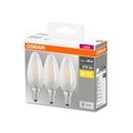 Osram LED Retro Classic B40 Kerze 4W (40W) matt E14 warmweiß 3er-Pack