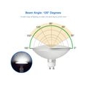 2-er Pack GU10 LED ES111 Strahler Lampe 12W LED AR111 Leuchtmittel Ersatz für 95W Halogenlampen 1200lm 120° Neutralweiß 4000K AC