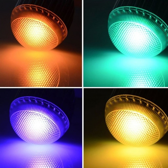 E14 3W LED RGB Glühbirne Dimmbar Lampe Licht Birne Leuchtmittel mit Fernbedienung