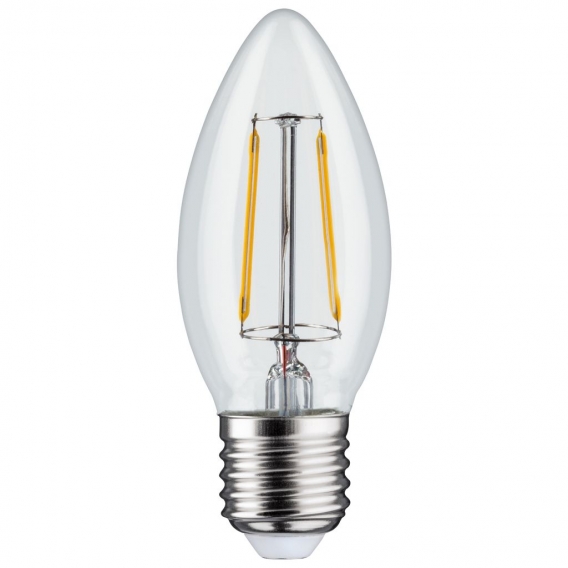 Retro Edison Filament Glühbirne LED E27 Vintage Dekorative Glühlampe Beleuchtung Birne Warmweiß 3000K 230V (4W 470lm Kerze)