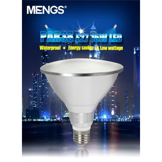 E27 PAR38 15W＝120W LED Spot Reflektor Strahler Licht Leuchtmittel IP68 Lampe 1200LM AC 85-265V Kaltweiß