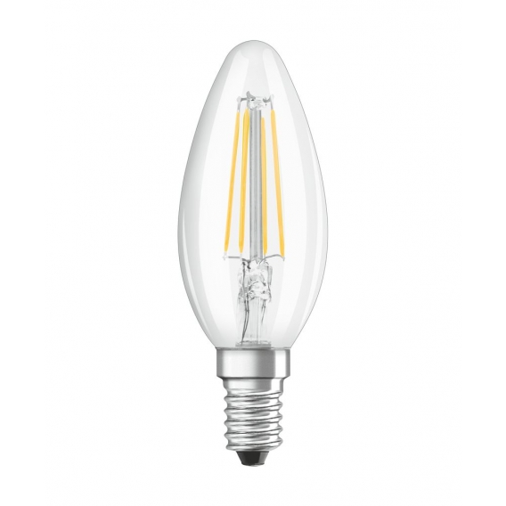 OSRAM Filament LED Lampe mit E14 Sockel, Kerzenform, Warmweiss (2700K), 6W, Ersatz für 60W-Glühbirne, LED Retrofit CLASSIC B