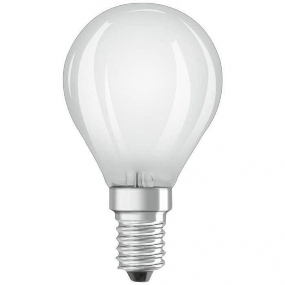 OSRAM LED-Lampe Sphärisches, variables Milchglas - 4 W-Äquivalent 40 W E14 - Warmweiß