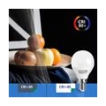 Aigostar LED Lampe Birnen E14, 5W, Kaltweiß Licht 6400K, 425 Lumen, Abstrahlwinkel 230 Grad, 5er Pack, Kugel, Energiespar [Energ