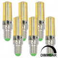 6 Stück Dimmbar E14 LED Lampe 7W LED Licht Kaltweiß 6500K LED Leuchtmittel Ersatz 55W Halogen Glühbirne 550LM Nicht Dimmbar, AC 