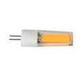 4-er Pack Flimmerfrei G4 5W ＝ 40W LED Licht Keramik + PC Warmweiß 1X5W COB AC/DC 12V