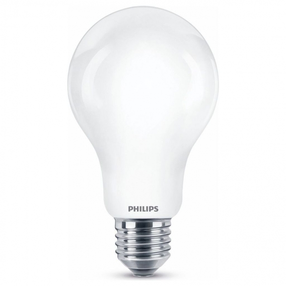 Philips LED Lampe ersetzt 150W, E27 Birne A67, weiß, warmweiß, 2452 Lumen, nicht dimmbar, 1er Pack