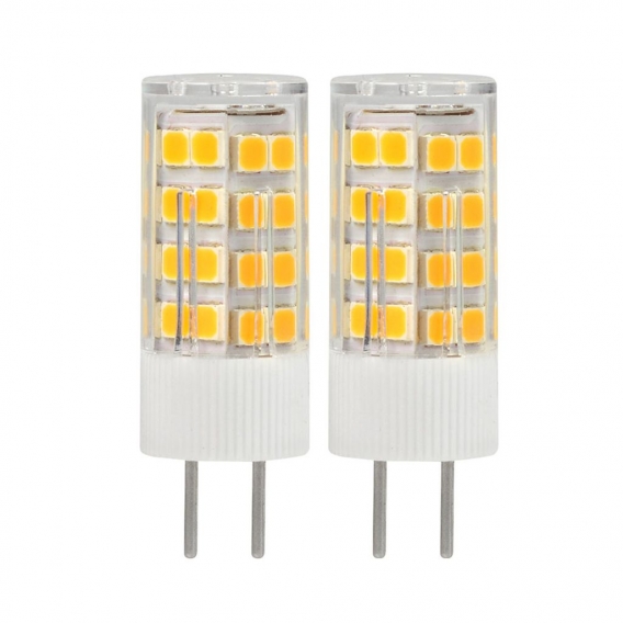 2 Stück GY6.35 LED Lampe 5W LED Licht Warmweiß 3000K LED Leuchtmittel Ersatz 40W Halogen Glühbirne 480LM Nicht Dimmbar, AC/DC 12