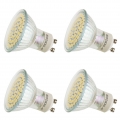 4x LED Lampe GU10 warmweiss 4W / 30W Leuchtmittel Strahler Spot 230V SEBSON