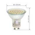 4x LED Lampe GU10 warmweiss 4W / 30W Leuchtmittel Strahler Spot 230V SEBSON