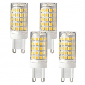 More about 4-er Pack Flimmerfrei G9 8W ＝ 60W LED Licht Keramik + PC Kaltweiß 64X2835 SMD AC 220-240V