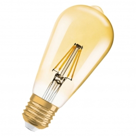 More about OSRAM LED VINTAGE 1906 LEDISON 55 FS DIM Warmweiß Filament Gold E27 Glühlampe