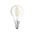 OSRAM Dimmbare Filament LED Lampe mit E14 Sockel, Warmweiss (2700K), Tropfenform, 6.5W, Ersatz für 60W-Glühbirne, klar, LED Retr