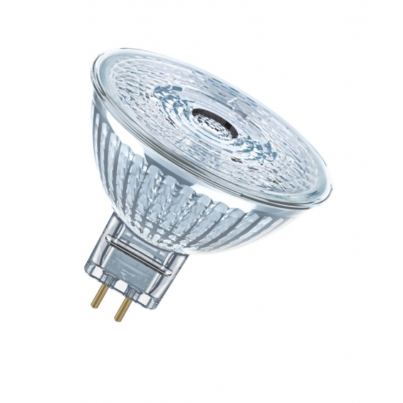 OSRAM MR16 LED Reflektorlampe mit GU5.3 Sockel, Warmweiss (2700K), Glas Spot, 8W, Ersatz für 50W-Reflektorlampe, LED STAR MR16 1