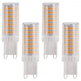 More about 4 Stück Flimmerfreier G9 LED Lampe 9W LED Licht Warmweiß 3000K AC 220-240V 800lm LED-Glühbirne Ersatz 70W Halogen 88x 2835 SMD