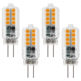 More about 4 Stück G4 LED Lampe 2W LED Licht 12x 2835 SMD Kaltweiß 6500K AC/DC 12V Ersatz 15W Halogen Glühbirne 180lm