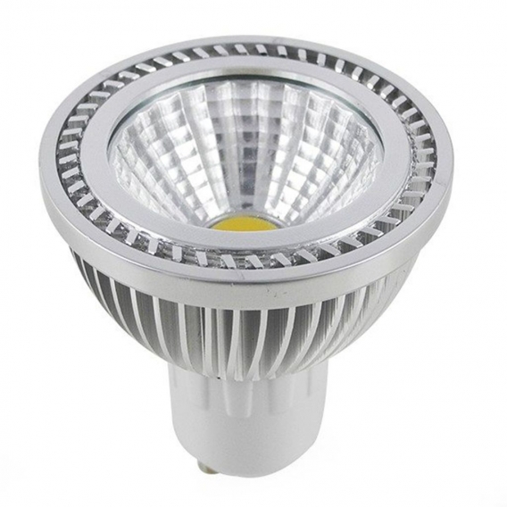 2 Stück GU10 3W LED Strahler COB LED Glühbirne AC 90V-260V In Kaltweiß 6000K Ersatz 20W Halogen Glühbirne 240LM Energiesparlampe