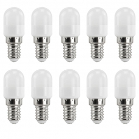 More about 10 Stück E14 2W LED Kühlschrank Birne Lampe AC 220-240V Warmweiß 3000K 8x2835 SMD Mit PC Mantel