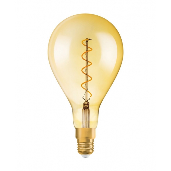 OSRAM LED VINTAGE 1906 CLASSIC A 28 FS Warmweiß Filament Gold E27 Glühlampe