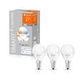 LEDVANCE SMART+ LED CLASSIC P 40 BOX K DIM Tunable White WiFi Matt E14 Tropfen 3er Pack