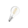 OSRAM Filament LED Lampe mit E14 Sockel, Tropfenform, Warmweiss (2700K), 5,50W, Ersatz für 60W-Glühbirne, klar, LED Retrofit CLA