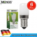 6X MENGS E14 2W LED Leuchtmittel Energiesparlampe 80lm AC 220-240V SMD Brine Warmweiß