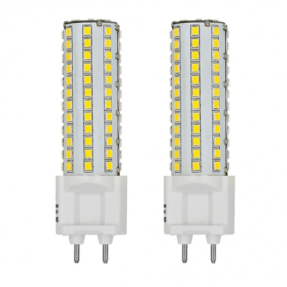 2 Stück G12 LED Kaltweiss Lampen 10W 800 Lumen LED Leuchtmittel 6000 Kelvin Kaltweiß, Ersatz 80W Halogenlampen 360 ° Abstrahlwin