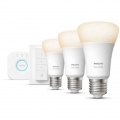 Philips Hue White E27 3er Starter Set 3x806lm Bluetooth, Dimmschalter