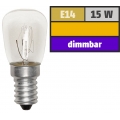 Kühlschrank-Leuchtmittel McShine, E14, 230V, 15W, klar, 110 lm